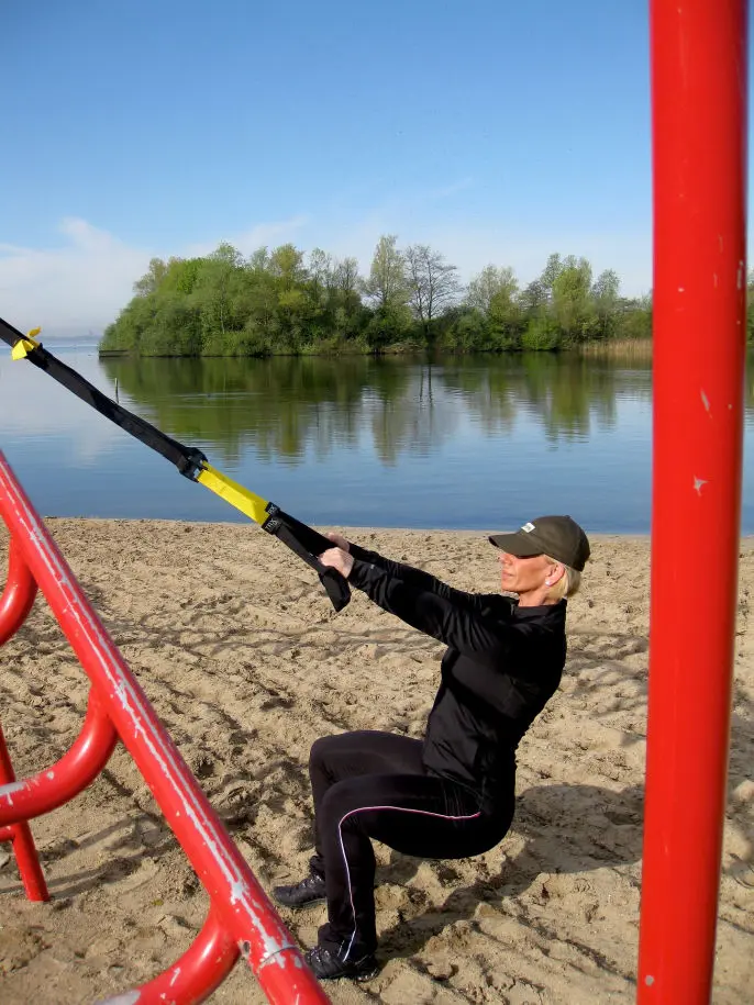 TRX extérieur à Saint-Jean-sur-Richelieu